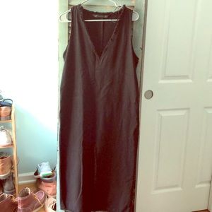 Zara frayed hem dress